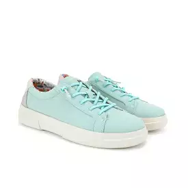 Turquoise Pic Iris Easy-On Sneakers