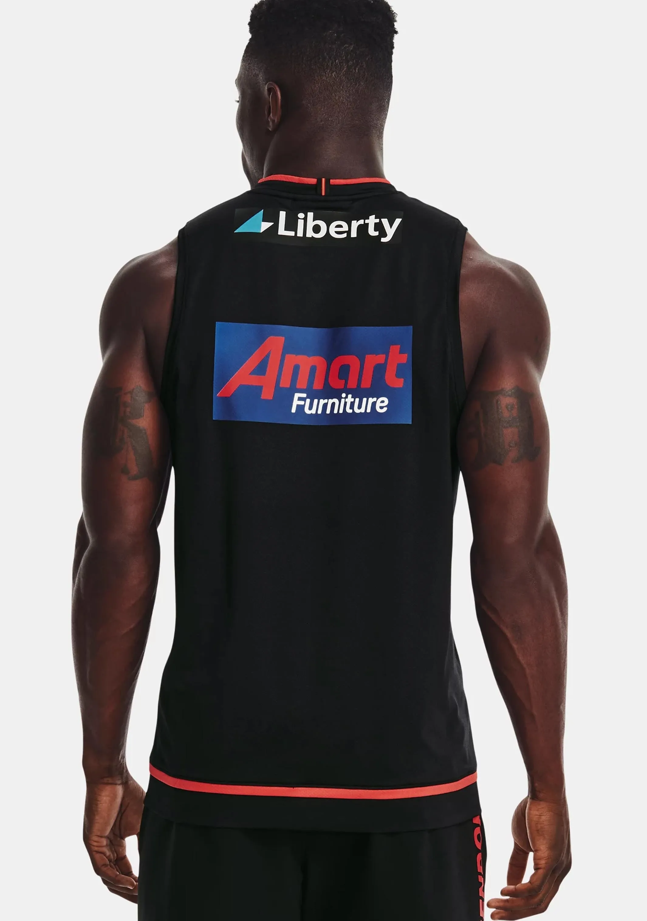 Under Armour Mens Essendon Training Singlet  1374255 001