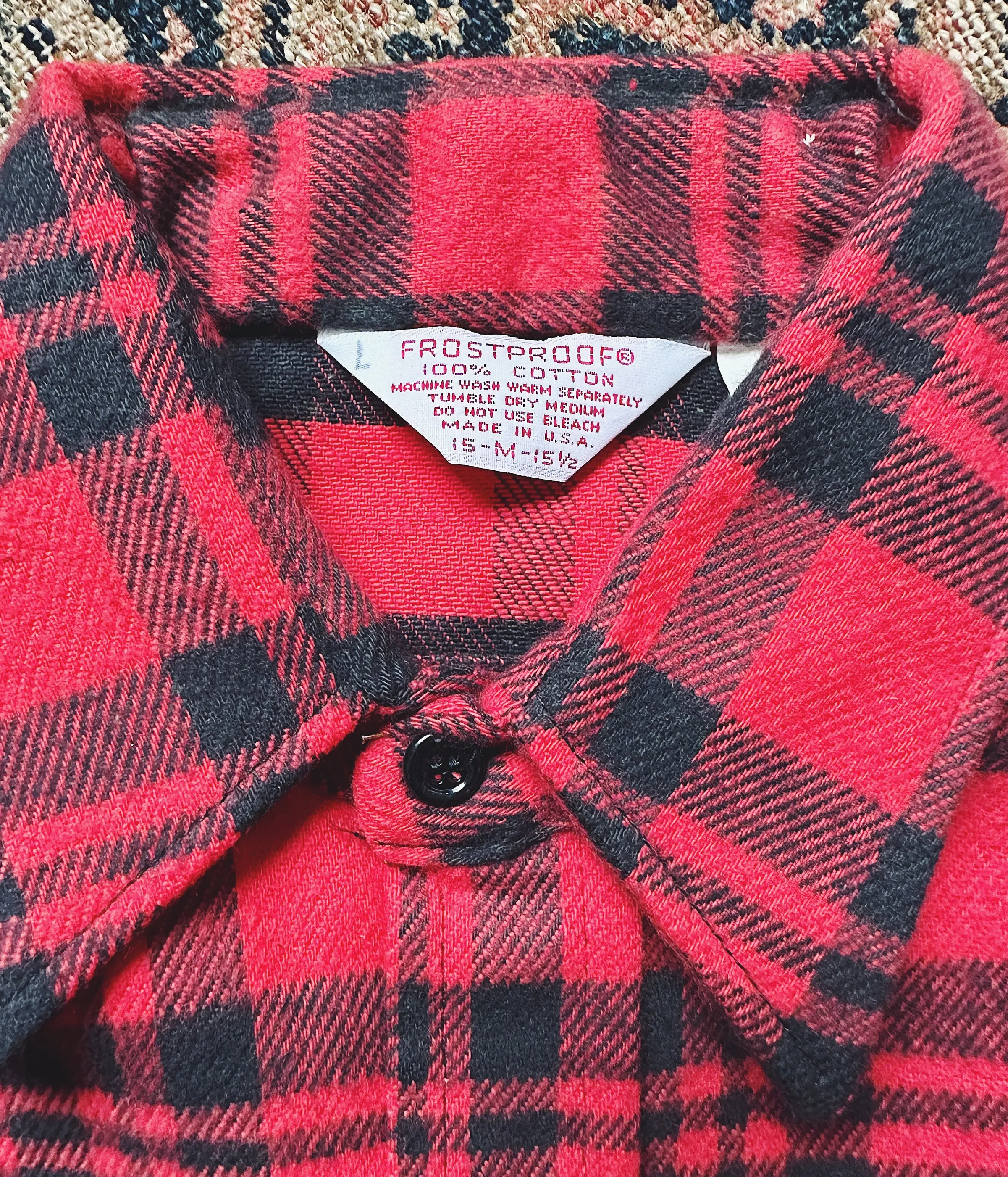 Vintage NOS Frostproof Flannel Shirt