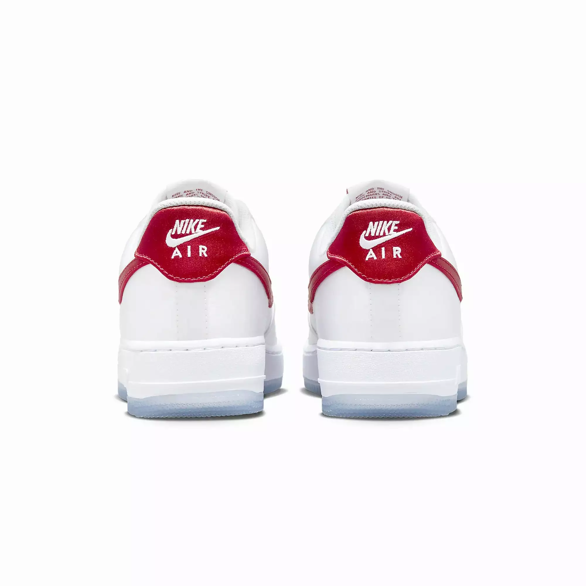 WMN'S AIR FORCE 1 '07 'WHITE/VARSITY RED'