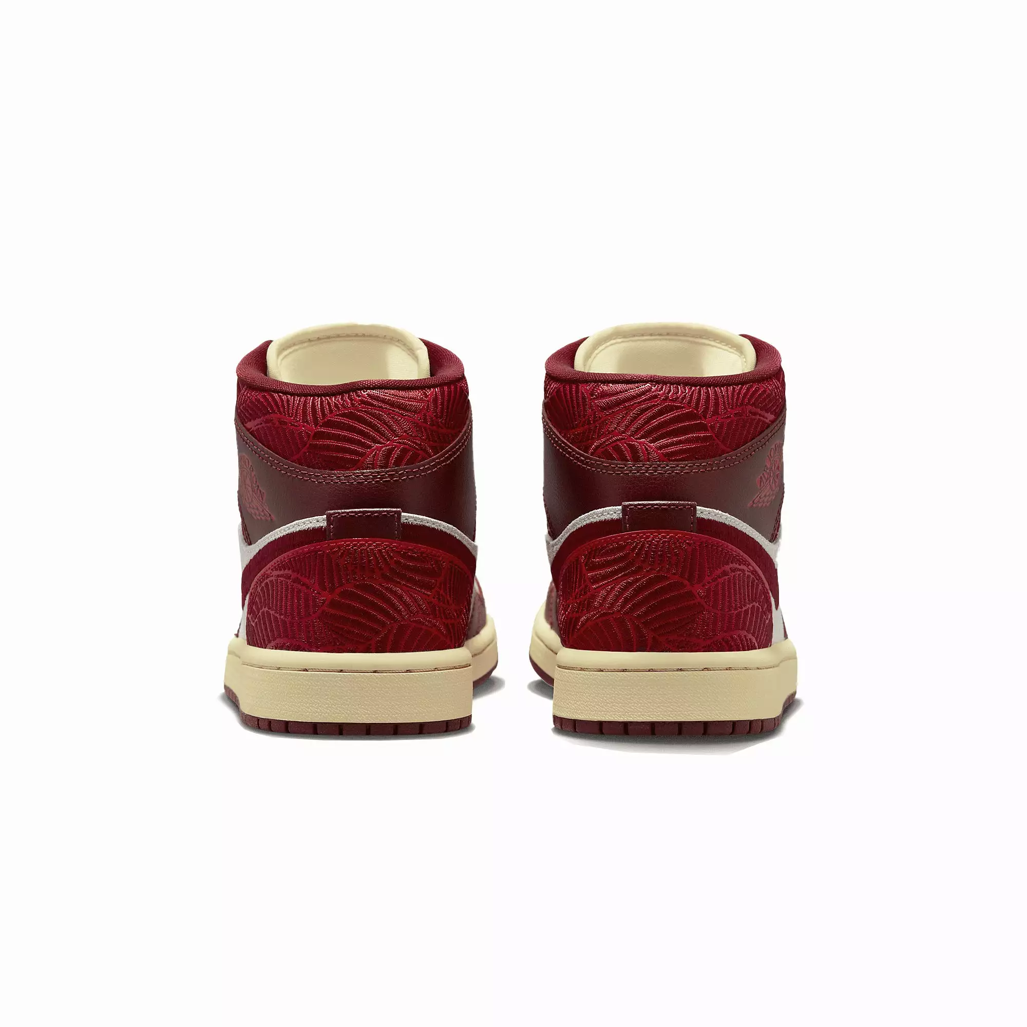 WMN'S AIR JORDAN 1 MID SE 'TEAM RED/UNIVERSITY RED-SAIL-MUSLIN'