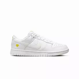 WMN'S DUNK LOW 'WHITE/SAIL-OPTI YELLOW'