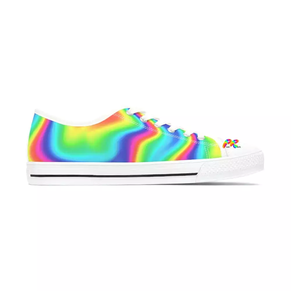 Women's Blurry Pride Low Top Sneakers